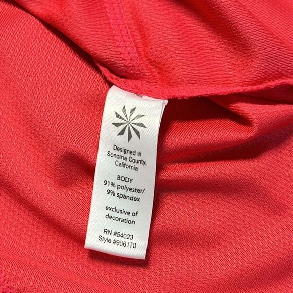 Athleta Wick It Wader Hooded Coverup Coral Size XXS - Picture 13 of 14